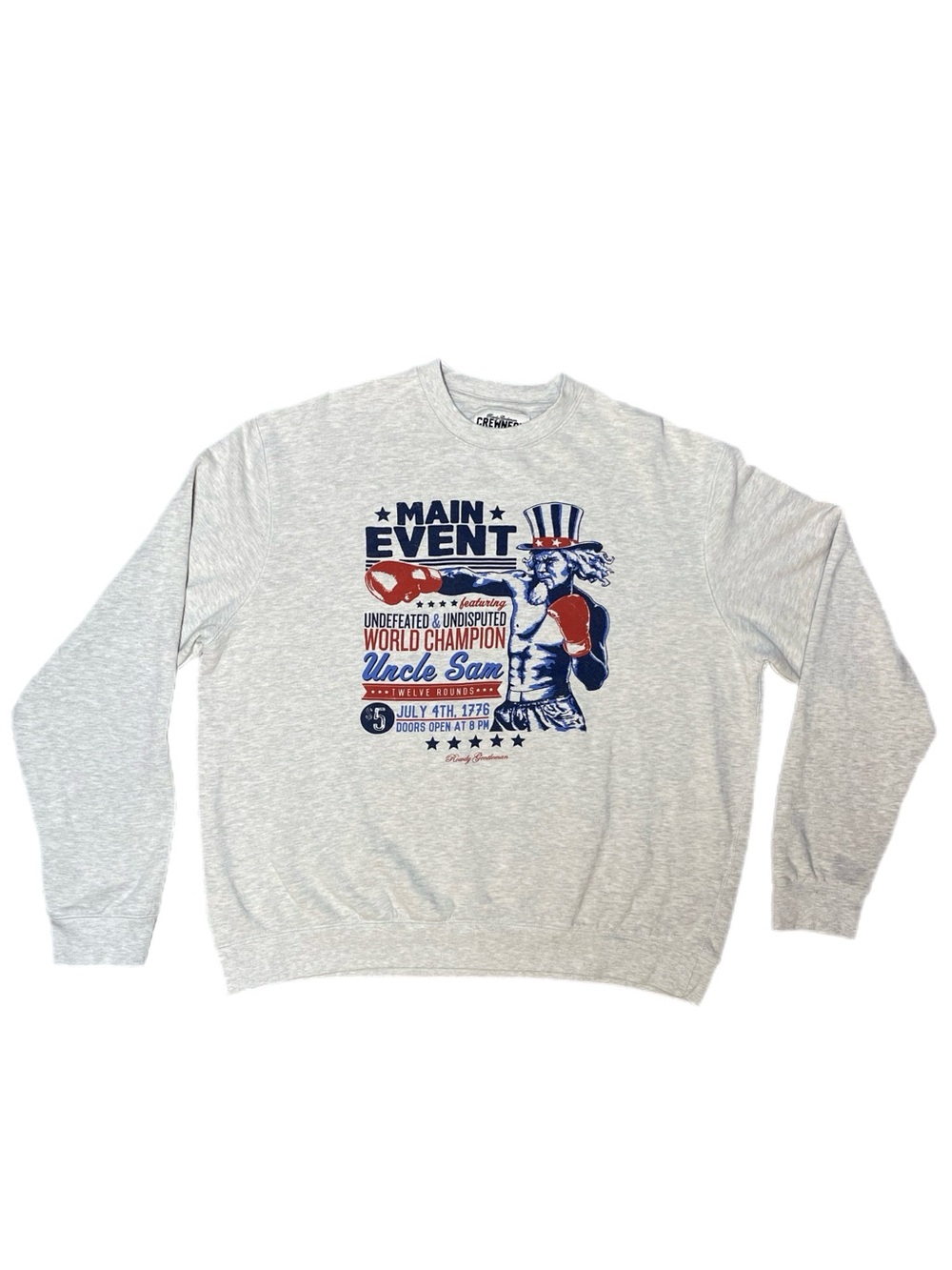 Rowdy Gentleman Uncle Sam Crewneck Sweatshirt